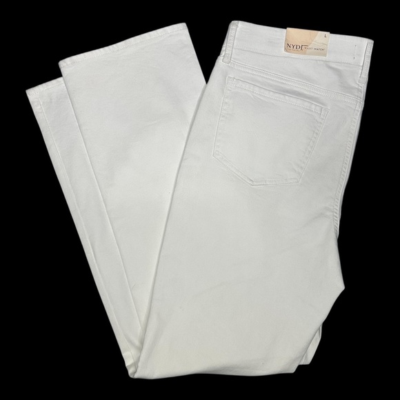 NYDJ Marilyn High Rise Straight Jeans. Sz: Large - Picture 2 of 12